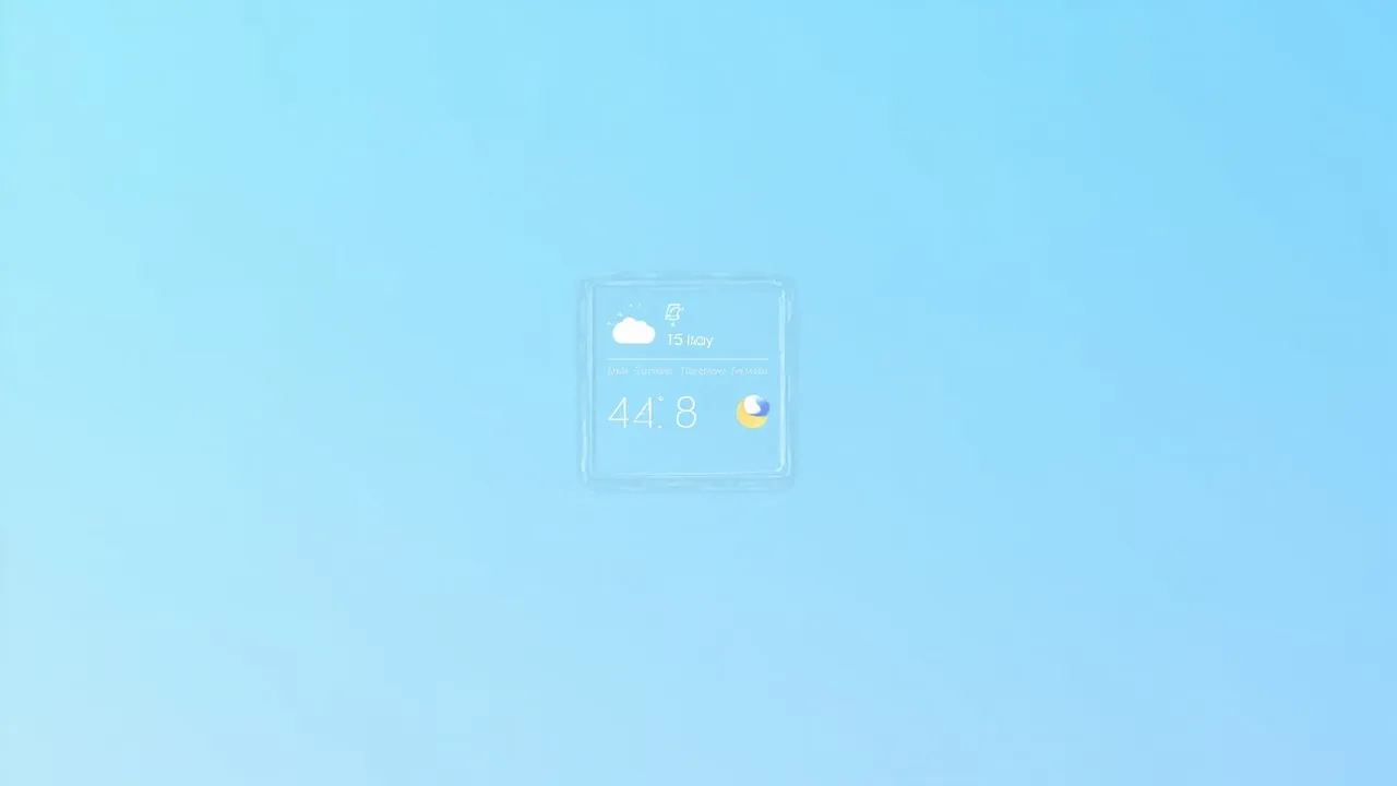 怎么在电脑桌面添加天气时间